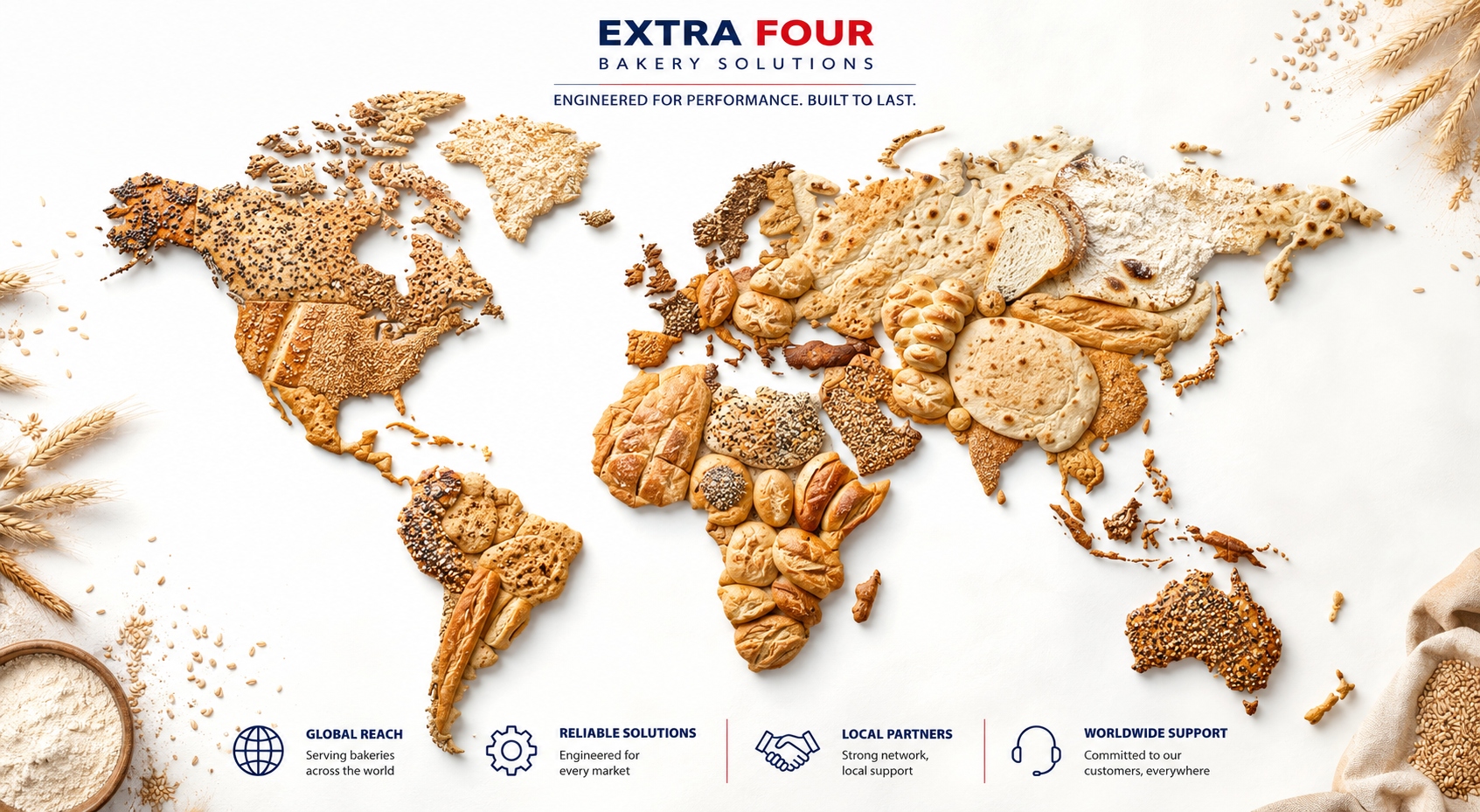 EXTRA FOUR Installations Around the World