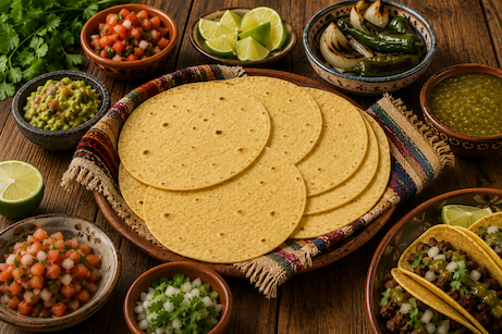 Corn Tortilla Bread