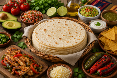 Flour Tortilla Bread