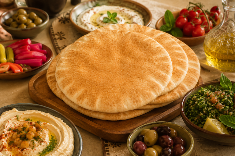 Lebanese Pita Bread White