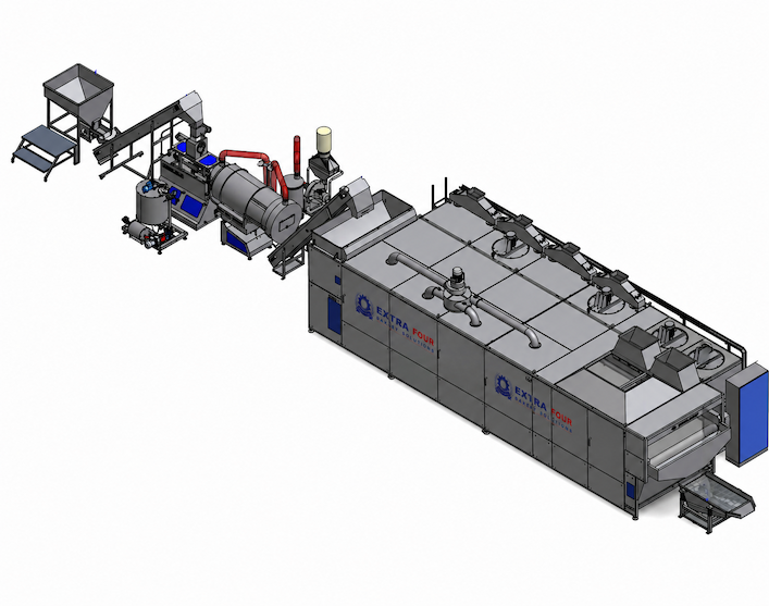Baked Pita Chips Production Line