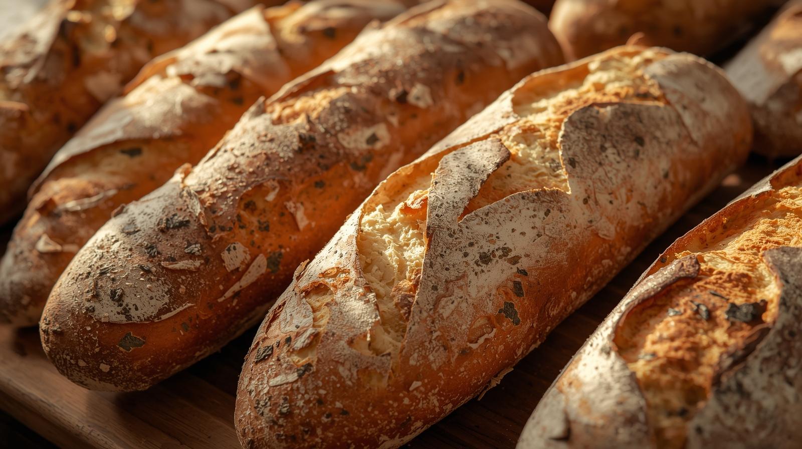 European bread and pastry production line