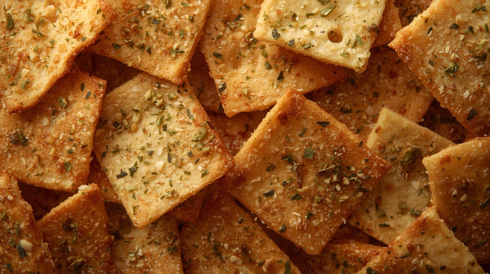 Pita chips production line