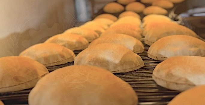 Pita and Lebanese bread production line