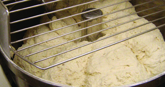 Dough Mixer in bakery setup