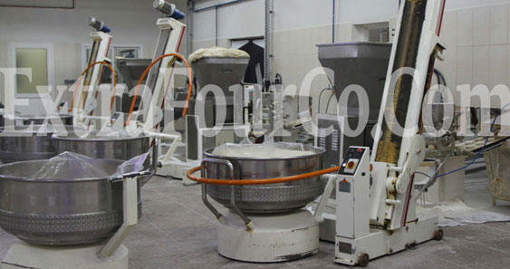 Dough Mixer bowl and frame