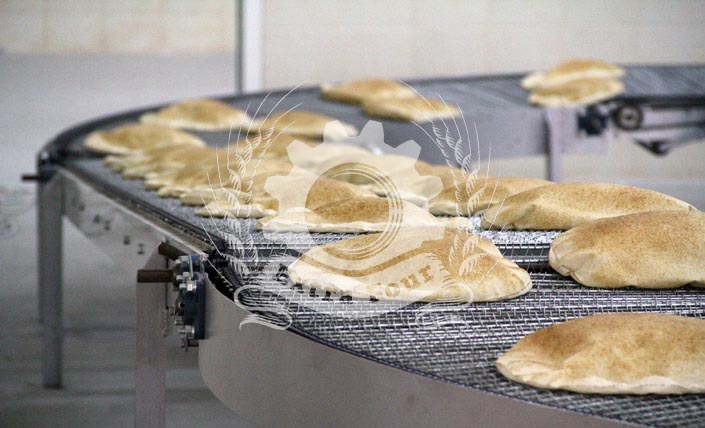 Cooling Conveyors overhead view