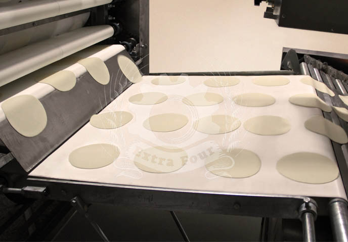 Dough Sheeter integrated line view