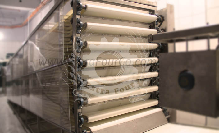 Dough Sheeter working view