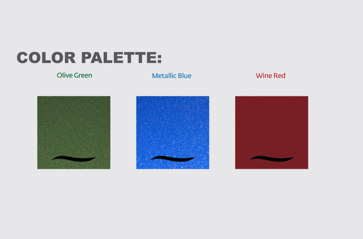 Primo Pizza Oven Color Palette