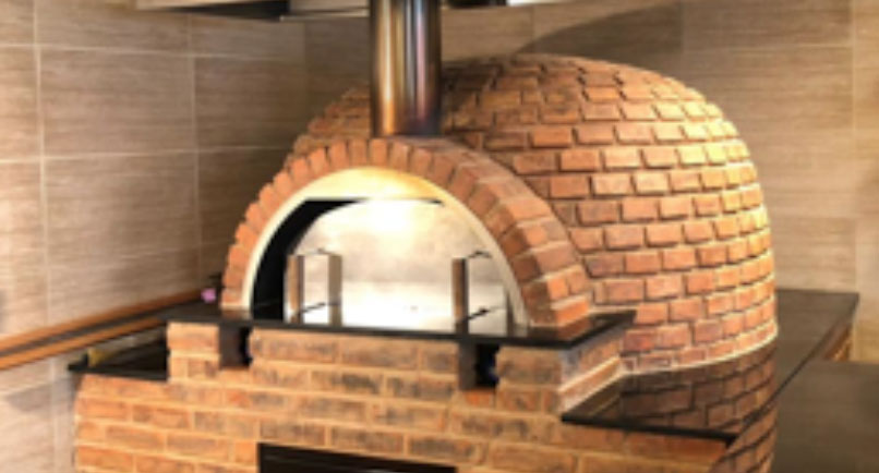 Round Pizza Brick Oven 1