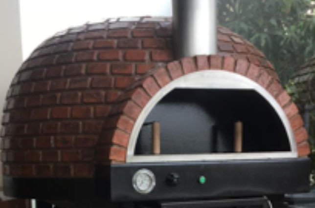 Round Pizza Brick Oven 2