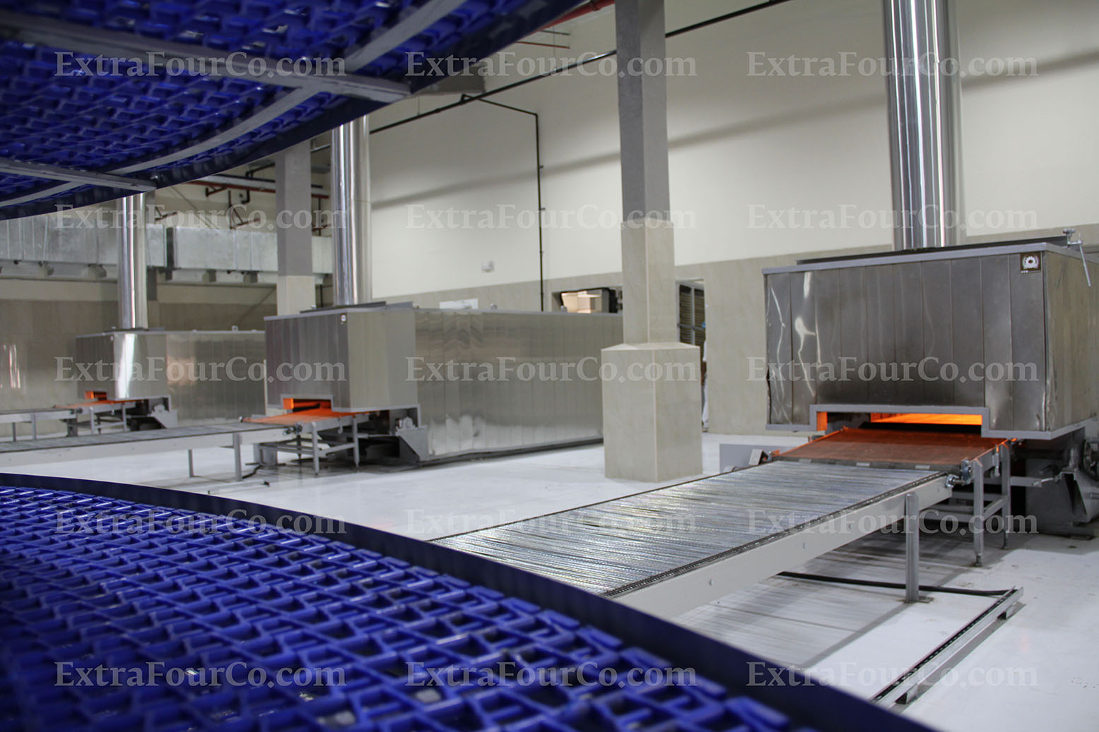Tunnel Oven working view